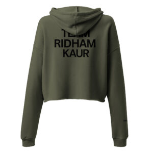 Team Ridham Kaur Fight Crop Hood